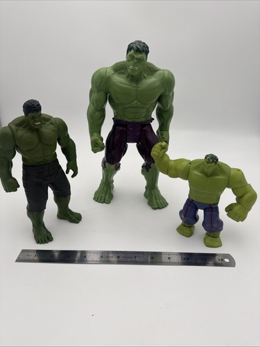 Incredible hulk figures - figures, 3