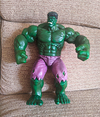 Talking incredible hulk action - talking,