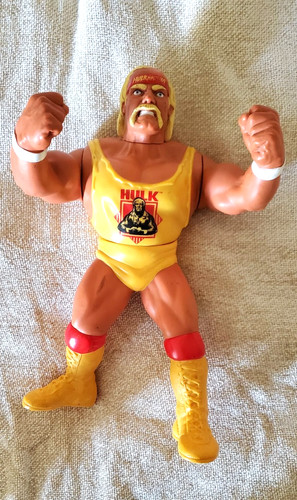 Vintage 1990 wwf hasbro hulk - vintage,
